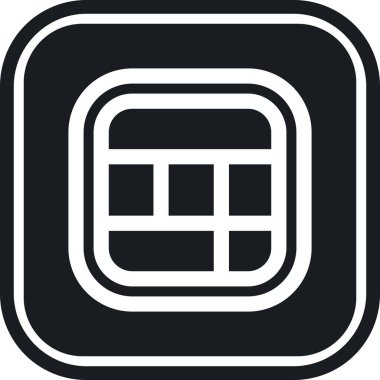 Kart simgesi, vektör illüstrasyonu