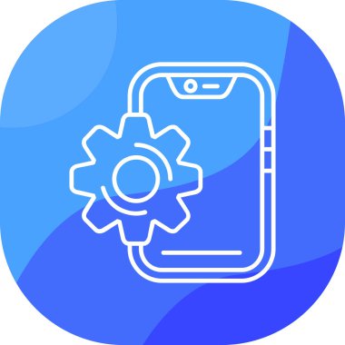 Mobil Ayarlar. Basit tasarım