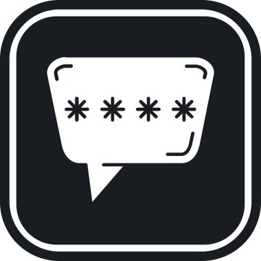 Parola parola simgesi sağlam biçimli