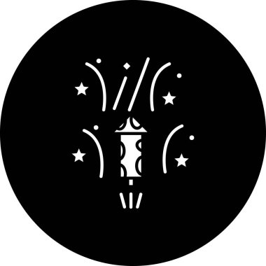 Sihirli bir simgenin vektör illüstrasyonu