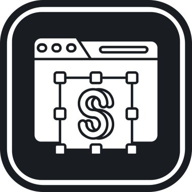 para simgesi vektör illüstrasyonu