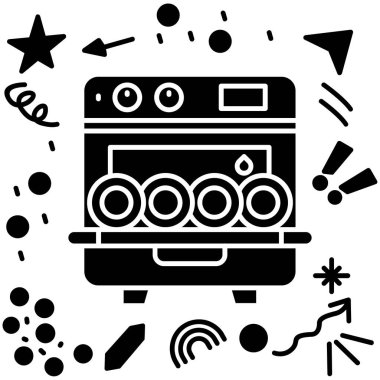 Müzik simgesinin vektör illüstrasyonu