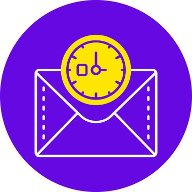 Vektör illüstrasyonu, posta simgesi