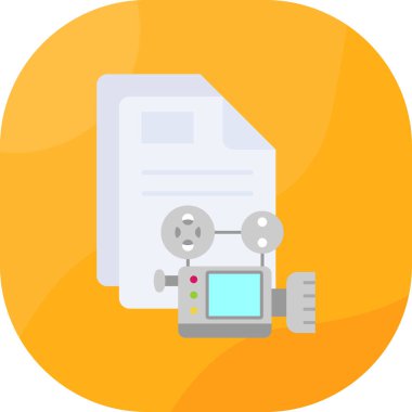 veri belgesi vektör simgesi