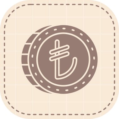 Modern b 'nin vektör illüstrasyonu simge müziğinden yoksun