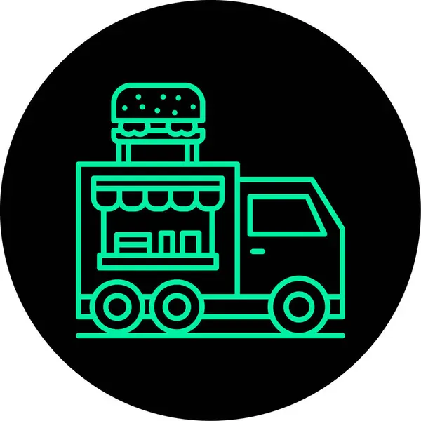 Gıda simgesinin vektör illüstrasyonu