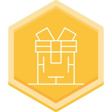 ödül kupasının modern simgesi, vektör illüstrasyonu