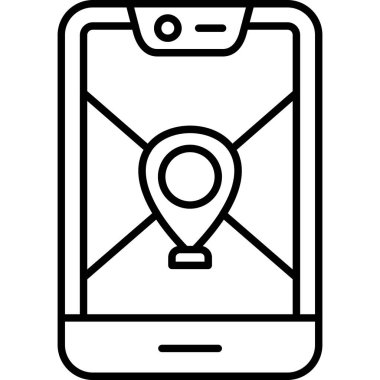 konum GPS GPS simgesi