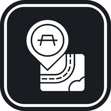 yol simge vektör çizim