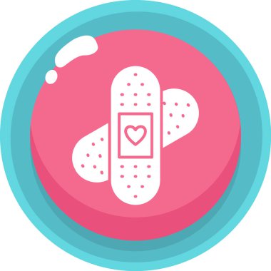 Bir kalbin vektör illüstrasyonu