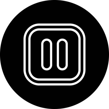 Modern bir simgenin vektör illüstrasyonu