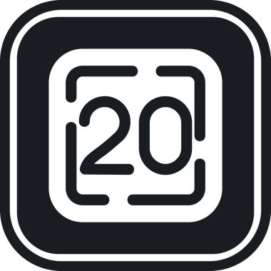 Takvim simgesi, vektör illüstrasyonu basit tasarım