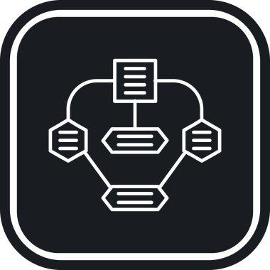 trend biçimi izole edilmiş arkaplan içindeki veri simgesi