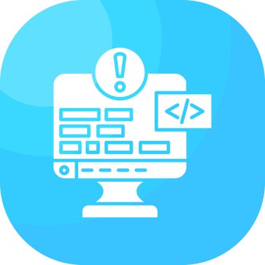 Dolu bilgisayar simgesi kodlama - taslak biçimi