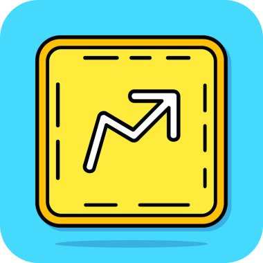 İş simgesi finans simgesinin vektör illüstrasyonu