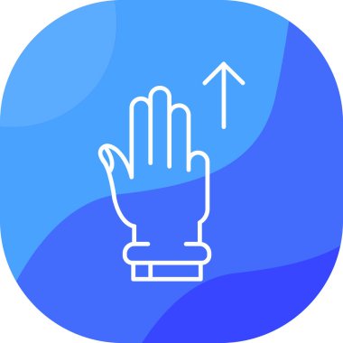 el simgesi vektör illüstrasyonu