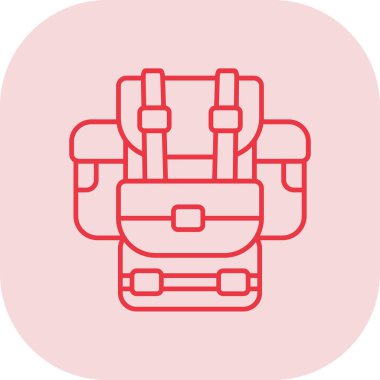 Kırmızı çizgi askeri miğfer simgesi beyaz arka planda izole edildi. Ordu şapkasının savunma ve koruma sembolü. Koruyucu şapka. Soyut çember rastgele noktalar. vektör illüstrasyonu