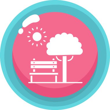 Bulut. Web simgesi basit illüstrasyon