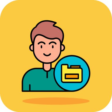 para cüzdanı simgesi renk özeti çizimi