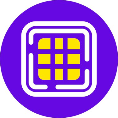 Kişisel ve modern teknoloji ikonunun çizimi