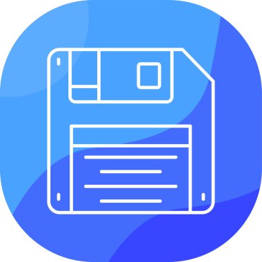 Modern bir simgenin vektör illüstrasyonu