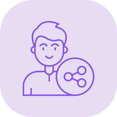 Hasta ikonu olan doktor, vektör illüstrasyonu basit tasarım