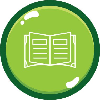 Modern eğitim ikonunun vektör illüstrasyonu