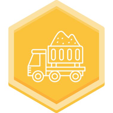 kamyon simgesi çizimi