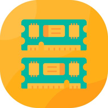 Çip. Web simgesi basit tasarım