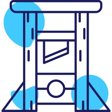 Ahşap simge vektör çizim