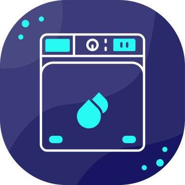 Çamaşır. Basit ağ simgesi