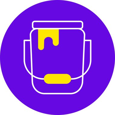 Bira. Web simgesi basit illüstrasyon