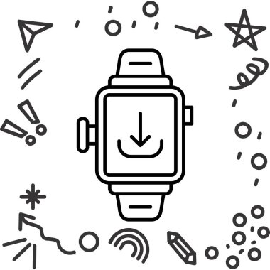 Akıllı Seç simgesi. vektör illüstrasyonu