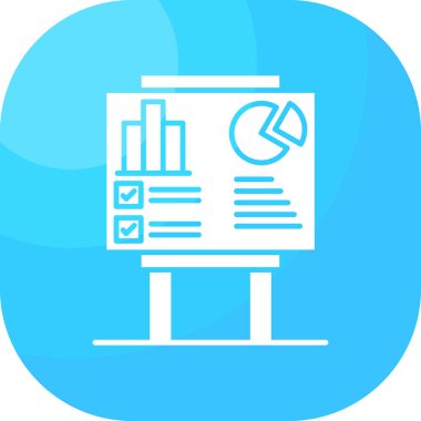 vektör lcd simgesi illüstrasyonu