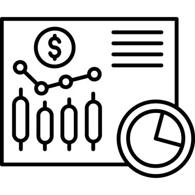 İş yönetimi ikonu. Basit resimleme