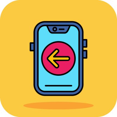 mobil uygulama simgesi vektör illüstrasyonu