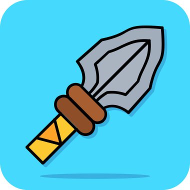 vektör illüstrasyonu, çizgi film simgesi ögesi.