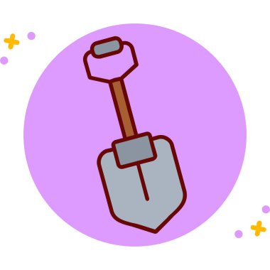 Çekiç ikonu vektör illüstrasyonu