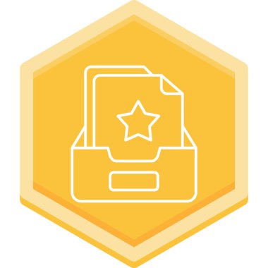 Dosya. Web simgesi basit illüstrasyon