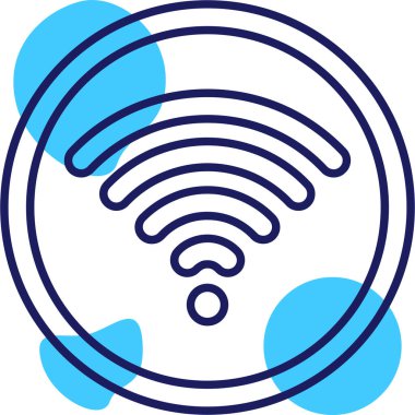 wifi simgesi vektör sembolü