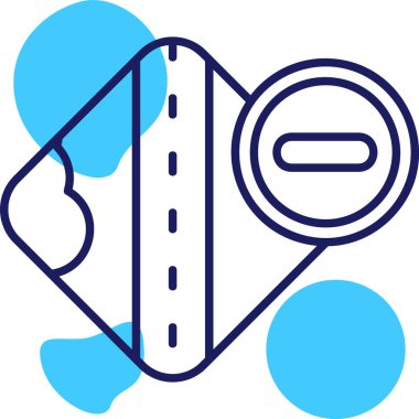 Konuşmacı. Web simgesi vektör illüstrasyonu