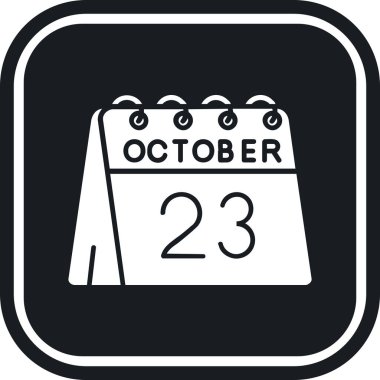 Takvim simgesinin vektör illüstrasyonu