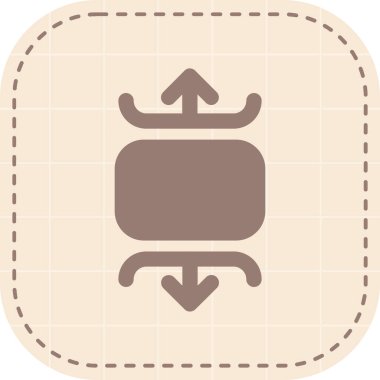 Bir karikatür çerçevesinin vektör çizimi