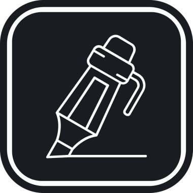 Modern simgenin vektör illüstrasyonu