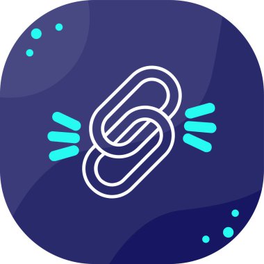 Mavi ve beyaz arkaplan ikonunun vektör illüstrasyonu