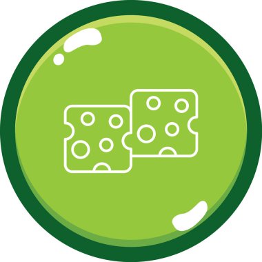 Gıda simgesinin vektör illüstrasyonu