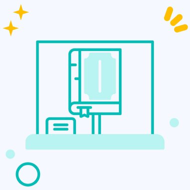 outline simgesi - elektrikli ısıtıcı