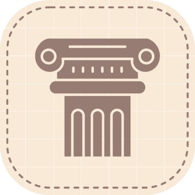 Robot simgesinin vektör illüstrasyonu