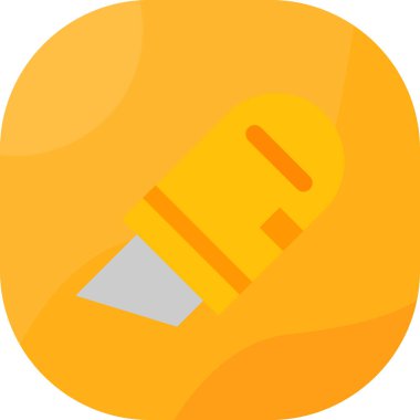 bıçak simgesi vektör illüstrasyonu