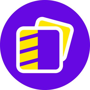 Kitap. Web simgesi basit illüstrasyon